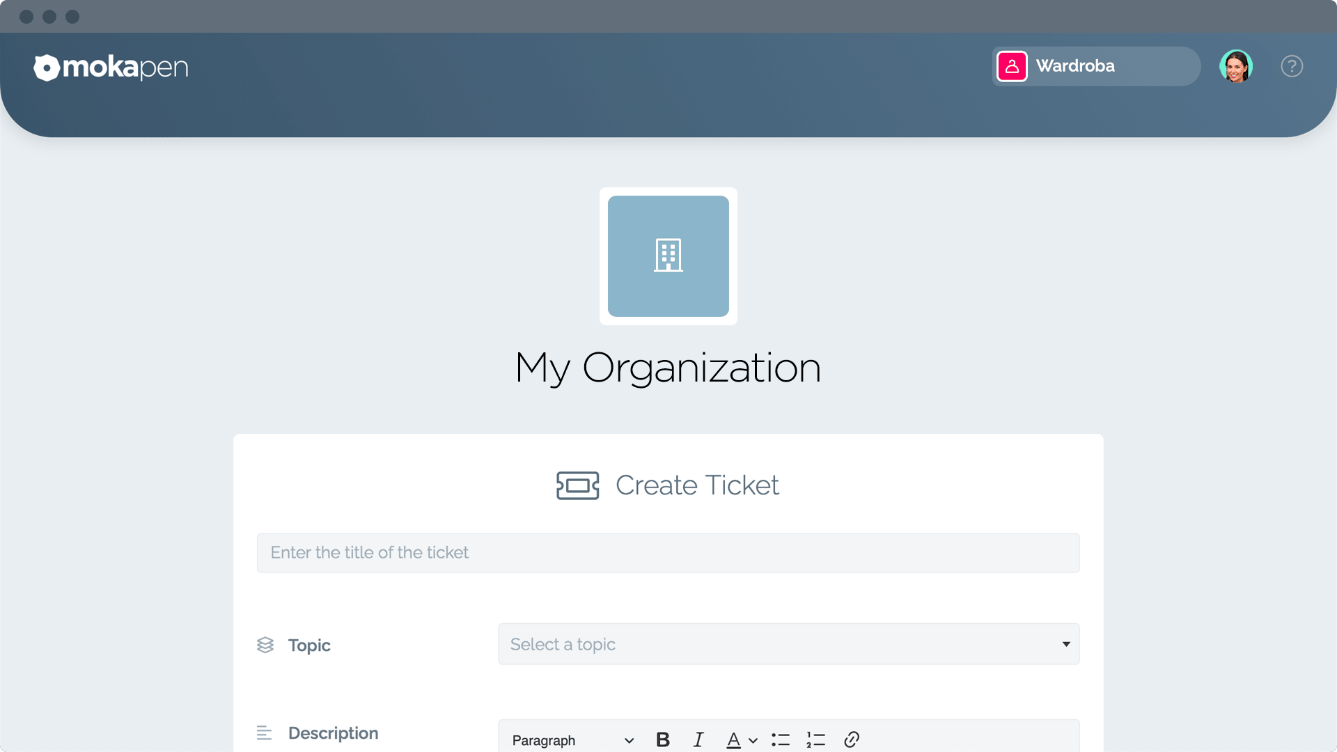 Exploit your external tickets landing page allowing your customers to open a support ticket to your organization. Getting customers' requests becomes automatic, tracked and organized.