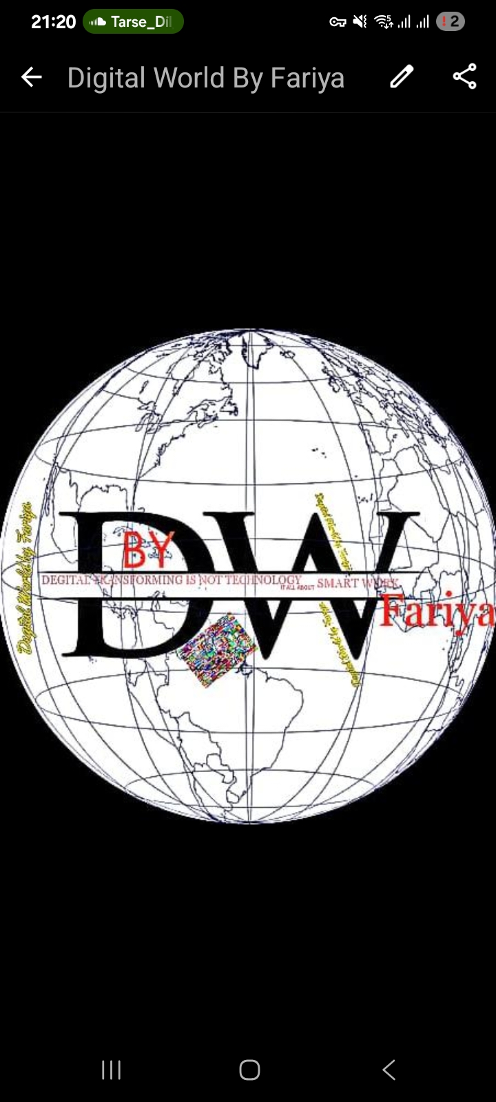 Digital world by Fariya